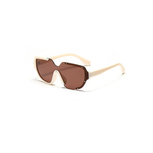 Large Frame Punk Sunglasses Women Outdoor Driving Party Glasses