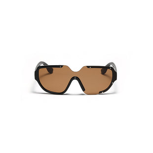 Large Frame Punk Sunglasses Women Outdoor Driving Party Glasses
