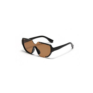 Large Frame Punk Sunglasses Women Outdoor Driving Party Glasses