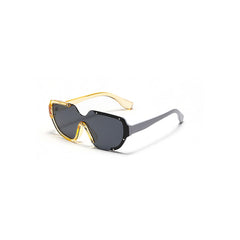 Large Frame Punk Sunglasses Women Outdoor Driving Party Glasses
