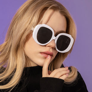 Round Fashion Women Sunglasses