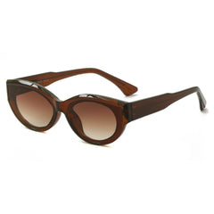 Oval Mod Gothic Cat Eye Sunglasses For Summer
