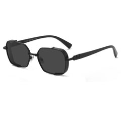 Make a Bold Statement with These Men's Punk Metal Sunglasses