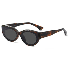 Oval Mod Gothic Cat Eye Sunglasses For Summer