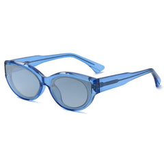 Oval Mod Gothic Cat Eye Sunglasses For Summer