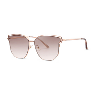 Unisex Square Metal Frame Sunglasses - Abdosy