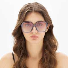Abdosy Retro Square Gradient Lens Unisex Sunglasses - Abdosy