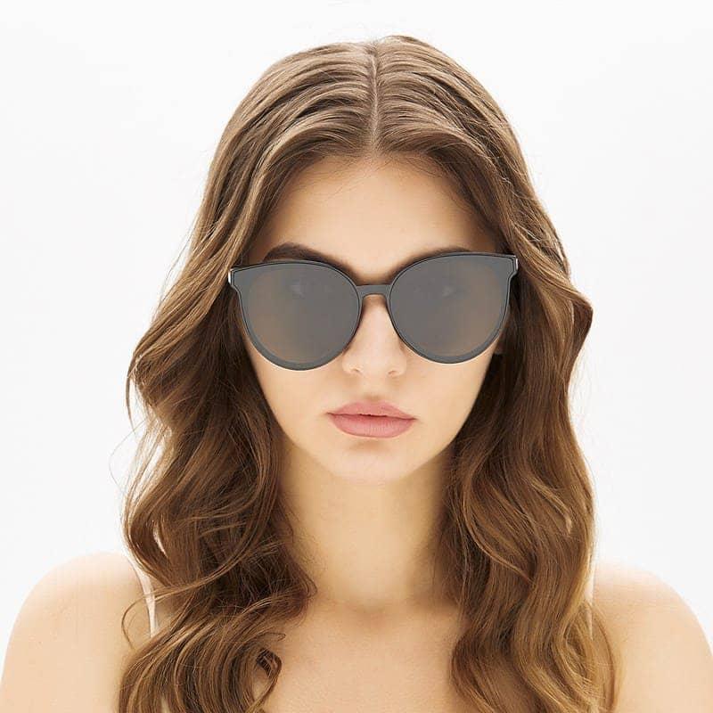 90S Vintage Full-rim Oval Sunglasses - Abdosy