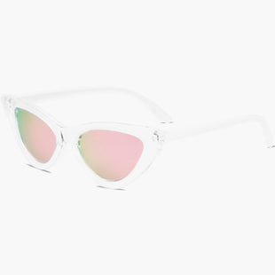 Red Frame Grey Lens Cat Eye Female Sunglasses