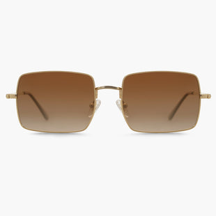 Vintage Tortoise Frame Gradient Blue Lens Sunglasses