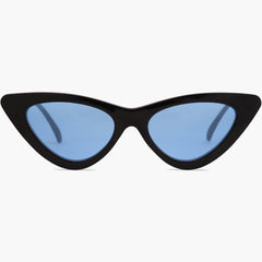 Red Frame Grey Lens Cat Eye Female Sunglasses
