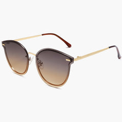 Women Full Rim Round Regular Sunglasses