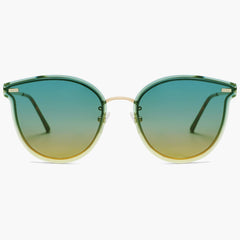 Women Full Rim Round Regular Sunglasses