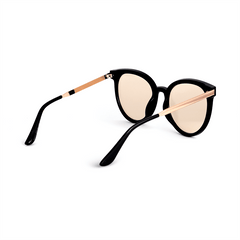 90S Vintage Full-rim Oval Sunglasses - Abdosy