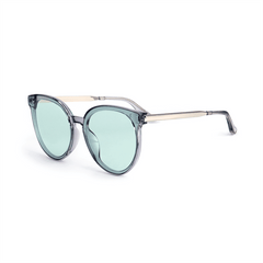 90S Vintage Full-rim Oval Sunglasses - Abdosy