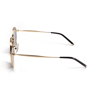 Tuesday Black Polygon Sunglasses