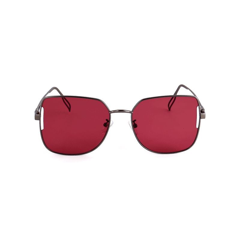 Oversized Women Polygon Sunglasses Retro Design - Abdosy