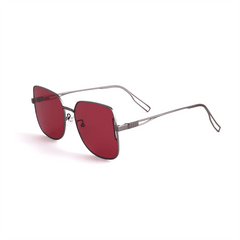 Oversized Women Polygon Sunglasses Retro Design - Abdosy