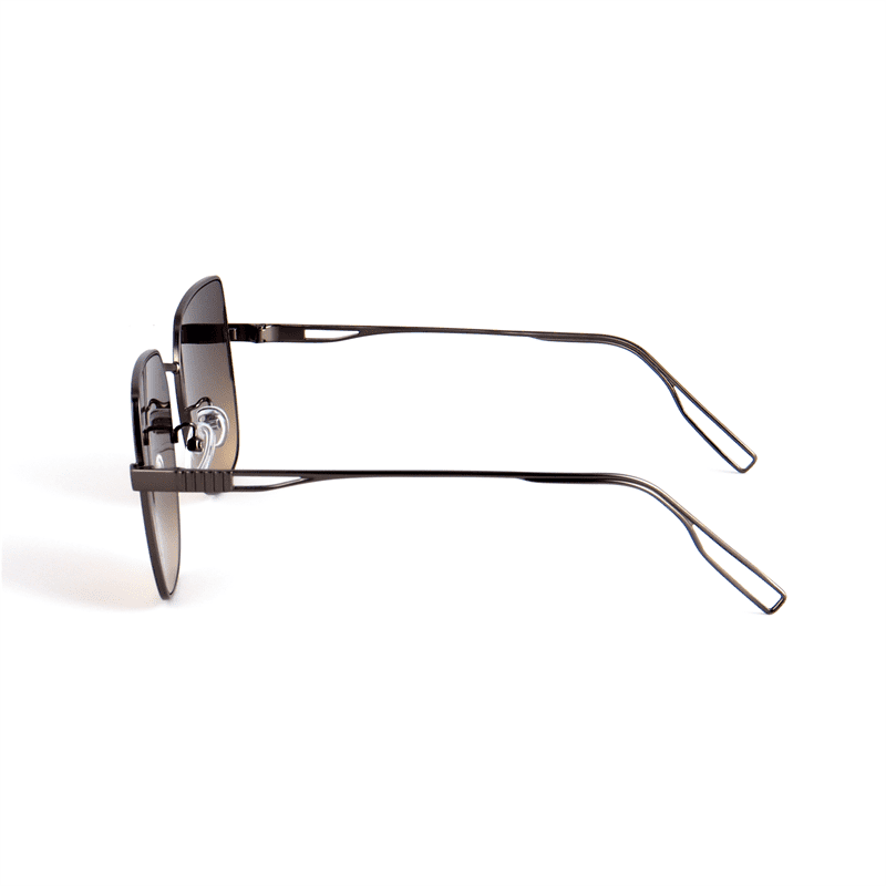 Oversized Women Polygon Sunglasses Retro Design - Abdosy