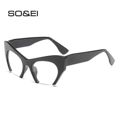Abdosy Retro Half Cat Eye Woman Glasses