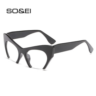 Abdosy Retro Half Cat Eye Woman Glasses