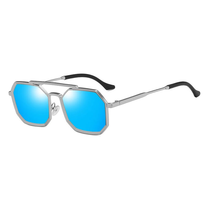 Unisex Punk Polycarbonate UV400 Sunglasses